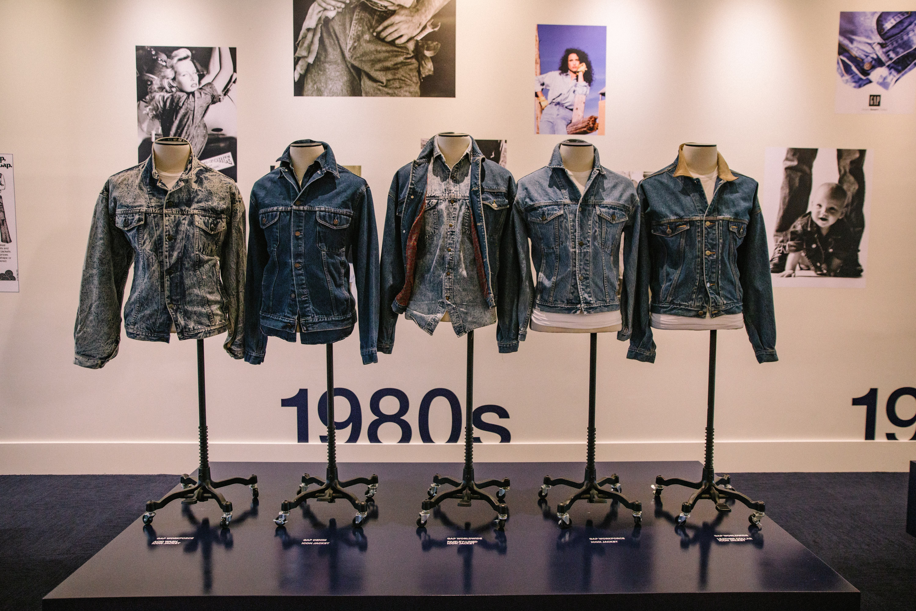 gap denim through the decades