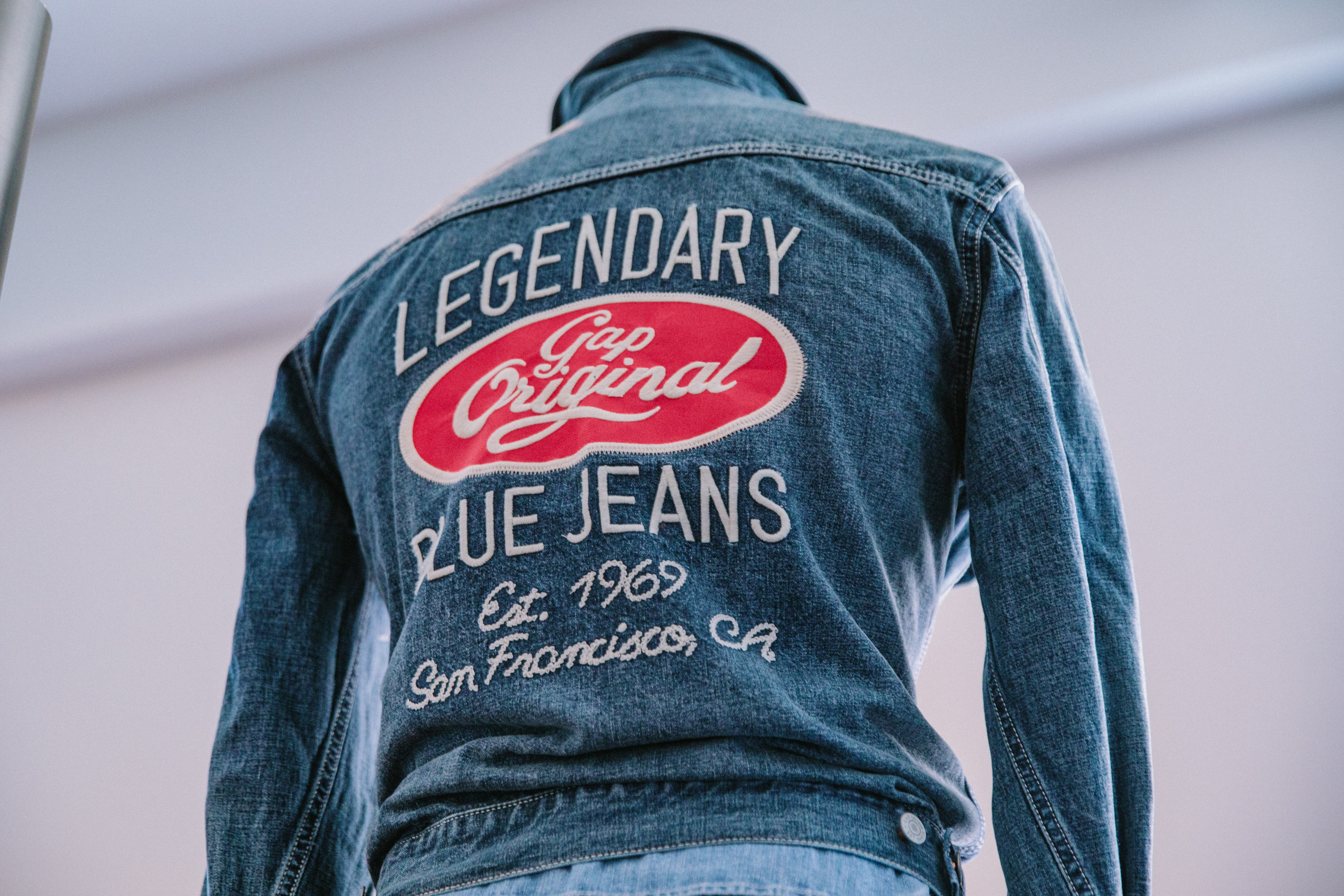 gap denim through the decades